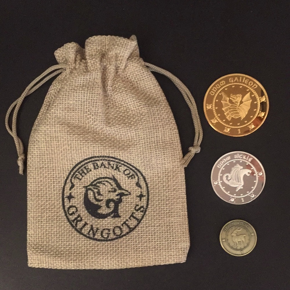 🍏50% OFF/3+...Gringotts Bank Coins (Harry Potter)